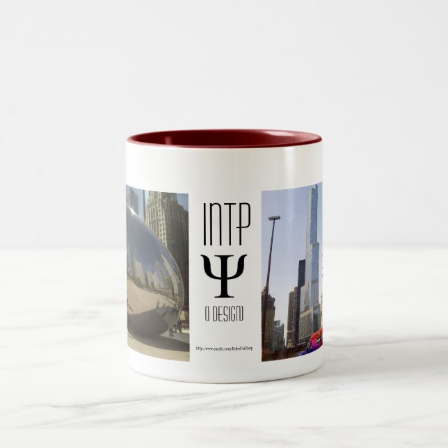 INTP I Entwurf Zweifarbige Tasse (Mittel)