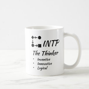 INTP MBTI Myers-Briggs Typindikator Persönlichkeit Kaffeetasse