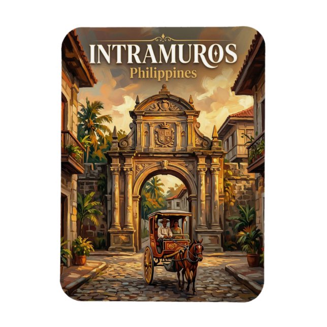 Intramuros Philippinen Magnet (Vertikal)