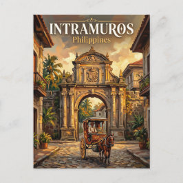 Intramuros Philippinen Postkarte