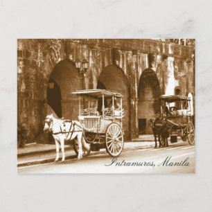 Intramuros Touristenort Philippinen Postkarte