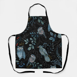 Intricate floral and paisley pattern schürze