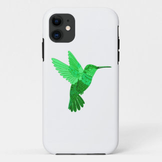 Intricate Green Hummingbird Illustration Case-Mate iPhone Hülle