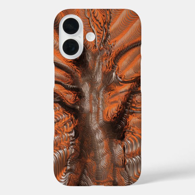 Intricate Swirling Tree Artwork Case-Mate iPhone Hülle (Rückseite)
