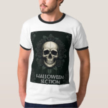 Intricentierte Halloween-Doodle-Kunst mit dunklem