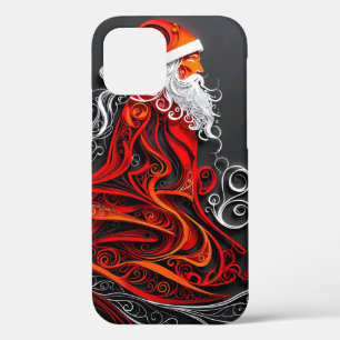 Intricentierte Santa Paper Cut Case-Mate iPhone Hülle