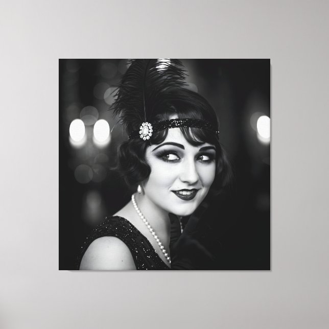 Intriguer, 1920er Jahre von Natasha Us Leinwanddruck (Vorderseite)