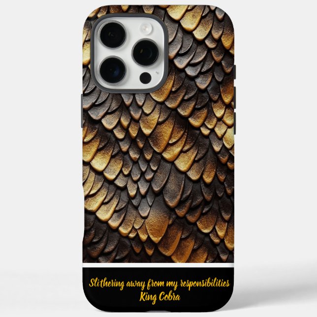 Intrikate Muster der Schlangenhaut in natürlichem  Case-Mate iPhone Hülle (Rückseite)