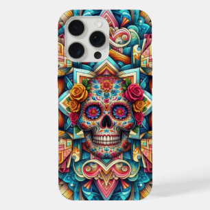 Intrikierte Muster Zuckerhut iPhone 15 Pro Max Hülle
