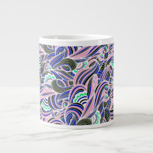 Intrikierte Wirbel Jumbo-Tasse