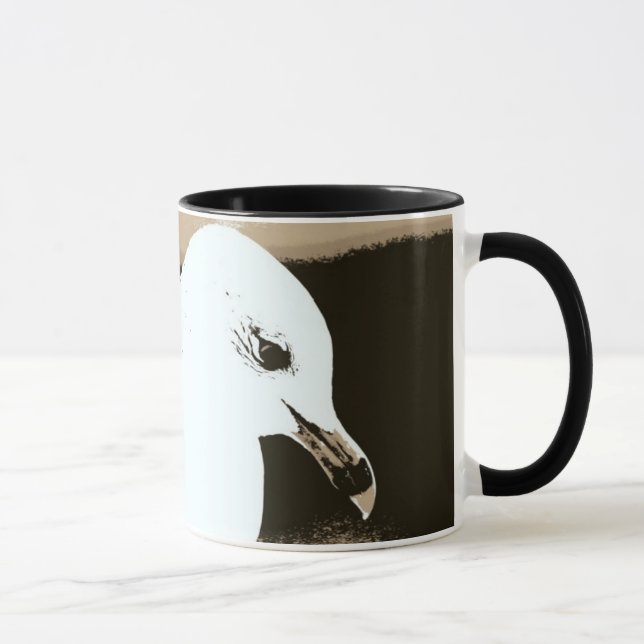 Introspektive Seemöwe-Tasse! Tasse (Rechts)