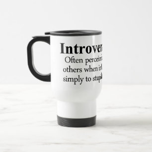 Introversions-Definition Reisebecher