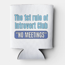 Introvert Club T-Shirt Dosenkühler