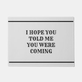 Introvert Doormat Fußmatte