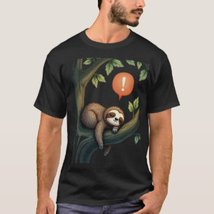 Introvert-Ernährungsaktualisierungsvermeidungsfaul T-Shirt