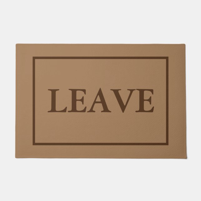 Introvert Fußmatte (Vorderseite)