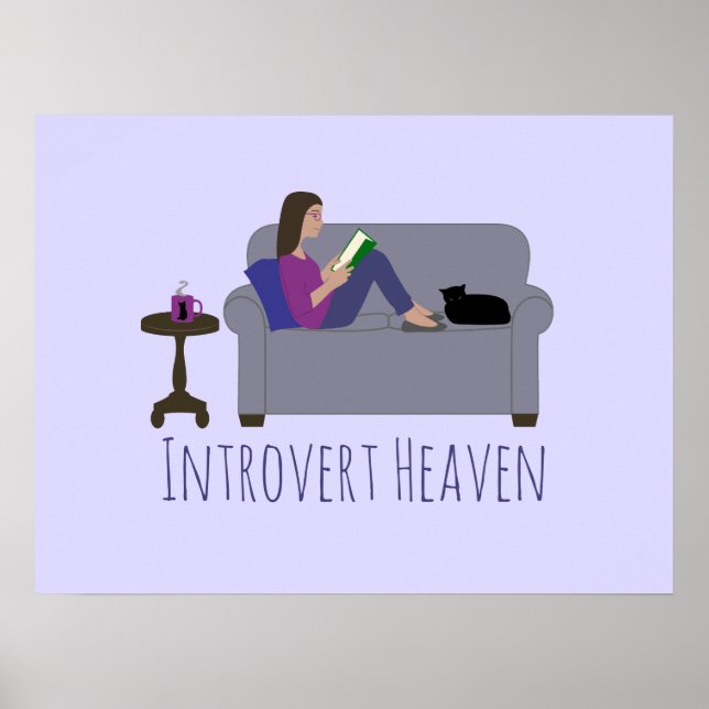 Introvert Heaven Poster (Vorne)