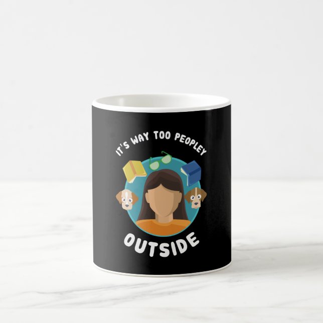 Introvert Kaffeetasse (Mittel)
