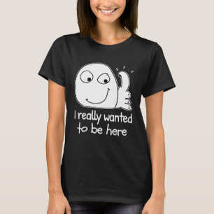 Introvert Meme innerliches Schreien Daumen Hoch Da T-Shirt