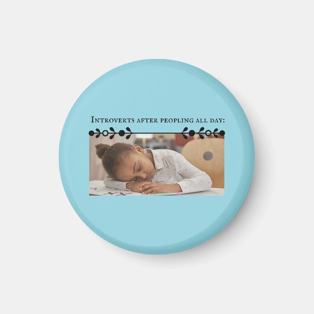 Introvert Meme Magnet (Vorne)