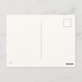 Introvert Minimalistische Line-Art-Grußkarte Postkarte