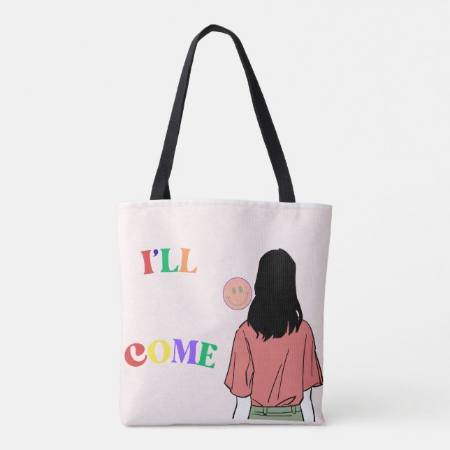Introvert Social Battery Tote Bag (Rückseite)