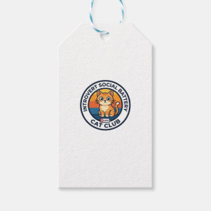 Introvert Sozialbatterie Katze Süße Kitty Design - Geschenkanhänger