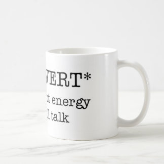 INTROVERT unzulängliche Energie-Tasse Tasse