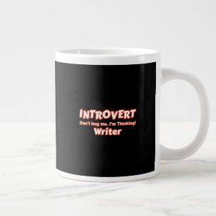 Introvert Writer Jumbo-Tasse