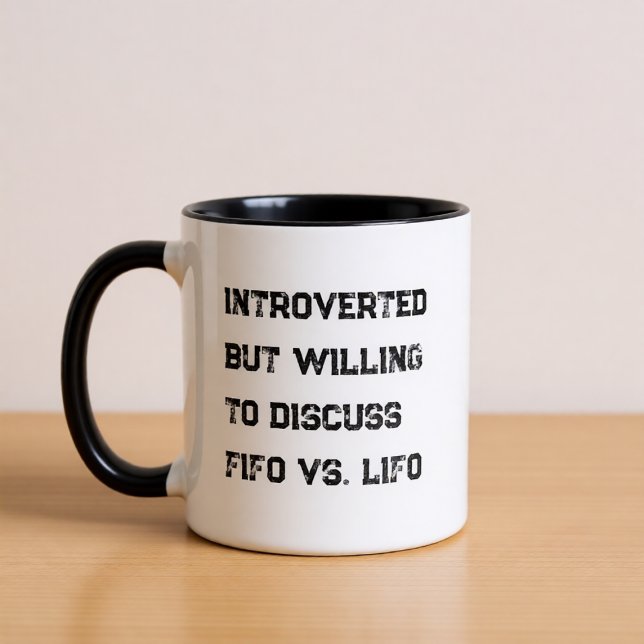 Introverted Accountant Funny Quote Coffee Mug Tasse (Von Creator hochgeladen)