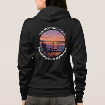 Introverted Cruiser Balcony Premium Hoodie