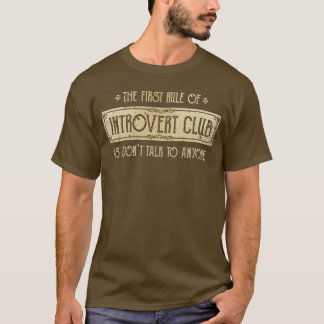 Introverter Club T-Shirt