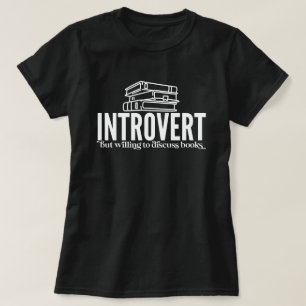 Introvertieren Book Lover T - Shirt