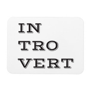 Introvertieren Flexi Magnet