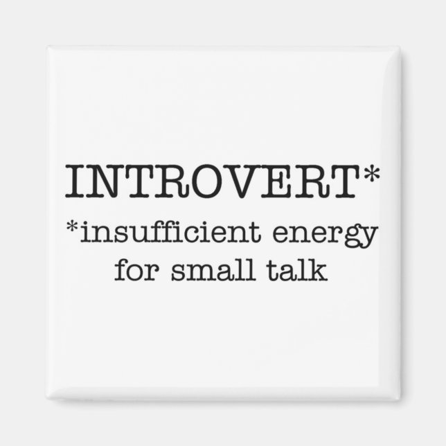 INTROVERTIEREN unzureichender Energiemagnet Magnet (Vorne)