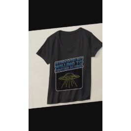 Introvertiert, aber bereit, über Aliens zu diskuti T-Shirt