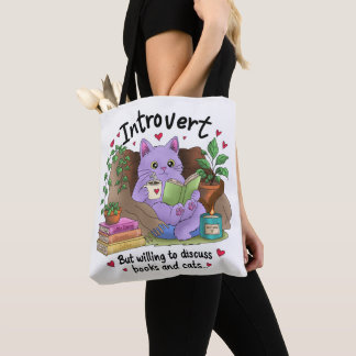 Introvertiert, aber bereit, über Bücher und Katzen