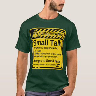 Introvertiert Anti-Sozial lustiges Geschenk-Shirt  T-Shirt