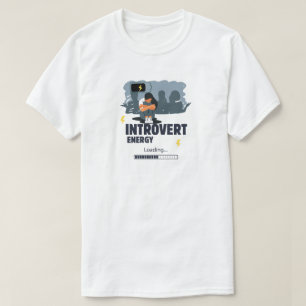 Introvertierte Energie-Ladung T-Shirt