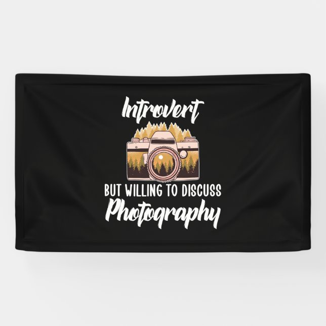 Introvertierte Fotografie Banner (Horizontal)