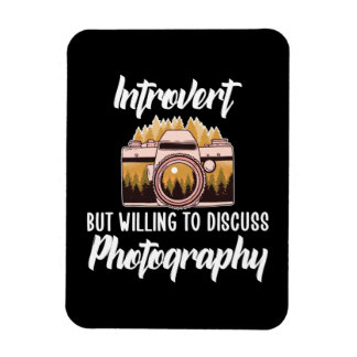 Introvertierte Fotografie Magnet