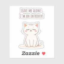 Introvertierte Katze