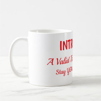 Introvertierte Liebe Kaffeetasse
