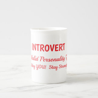 Introvertierte Liebe Prozellantasse
