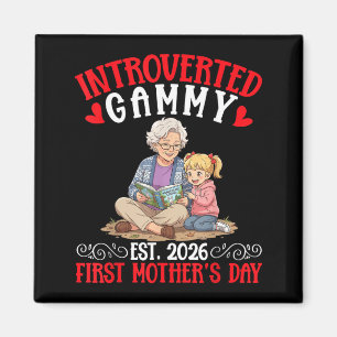 Introvertierte Oma Est 2026 mit Muttertagslesung Magnet