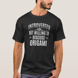 Introvertierte Origami T-Shirt