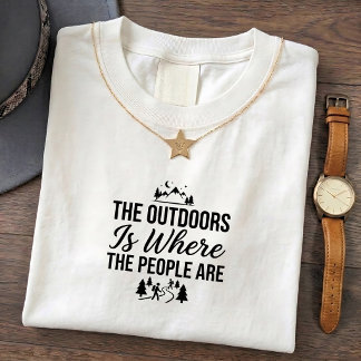 Introvertierte Outdoor-Liebhaber T-Shirt