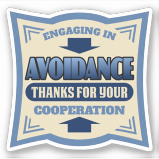 Introvertierte Persönlichkeit INTJ Anti-Social-Lon Aufkleber