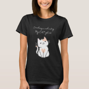 Introvertierte vereinigen sich getrennt Katzenlieb T-Shirt