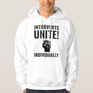 Introvertierte vereinigen sich hoodie